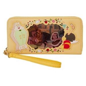 Disney Yellow Wallet with Character Design